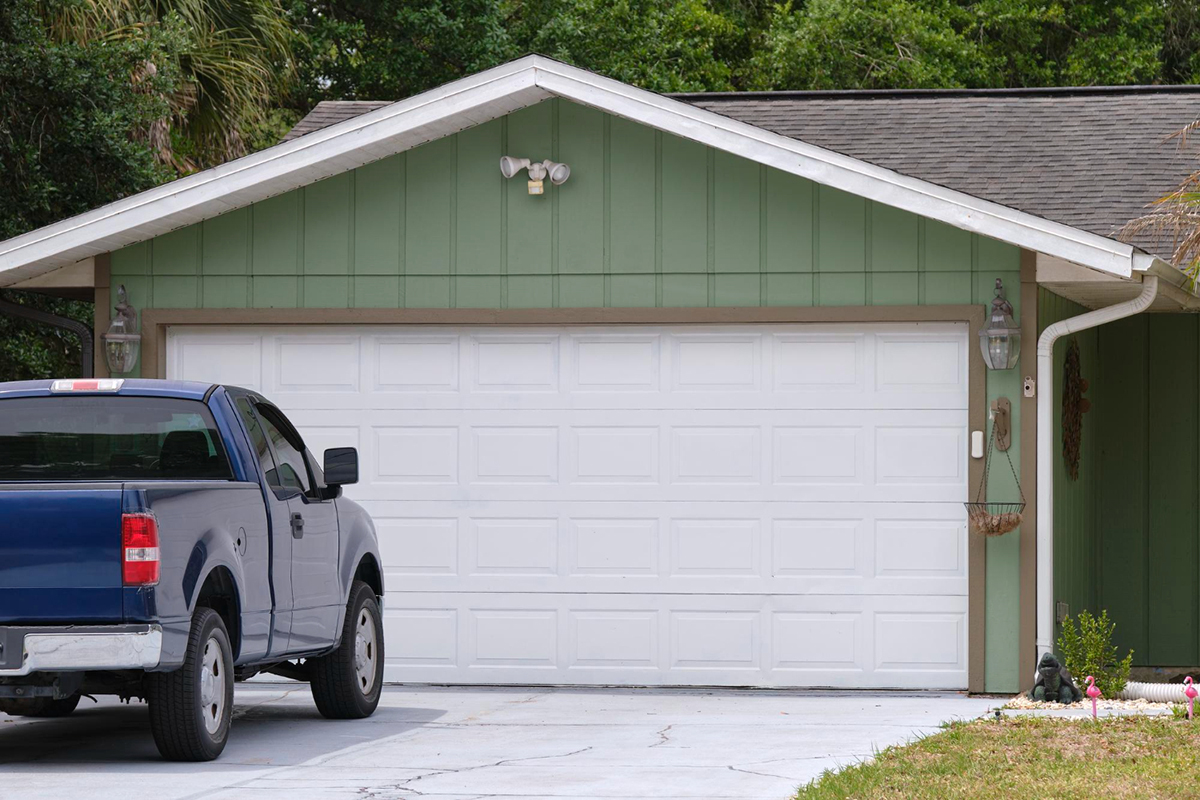 Pressure Wash Your Garage