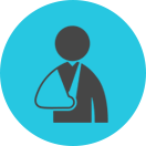 Worker compensation icon